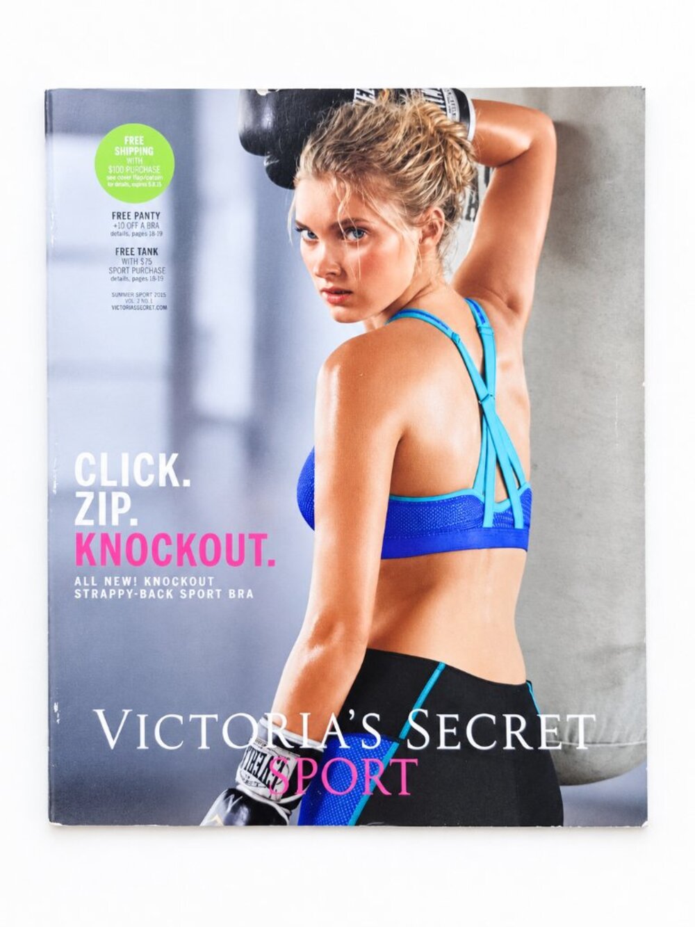 Victoria's Secret Summer Sport 2015 Vol 2 No. 1 Catalog Click Zip Knockout